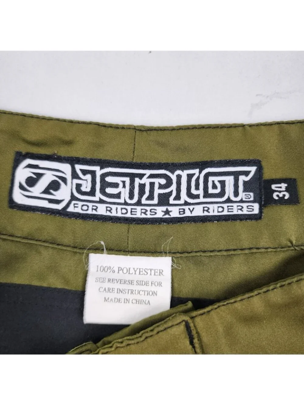 Jet Pilot Mens Multicolor 34x10 Board Shorts Ride Shorts